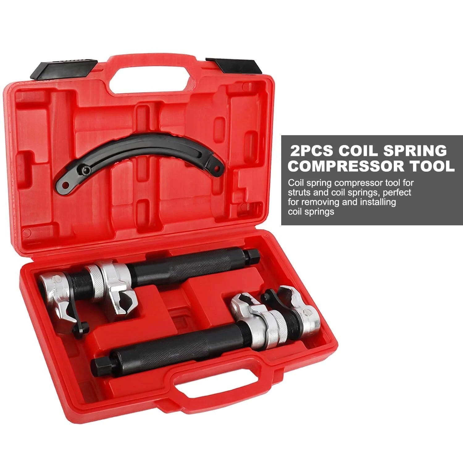 Coil Spring Compressor Car Garage Tool Kit Heavy Duty