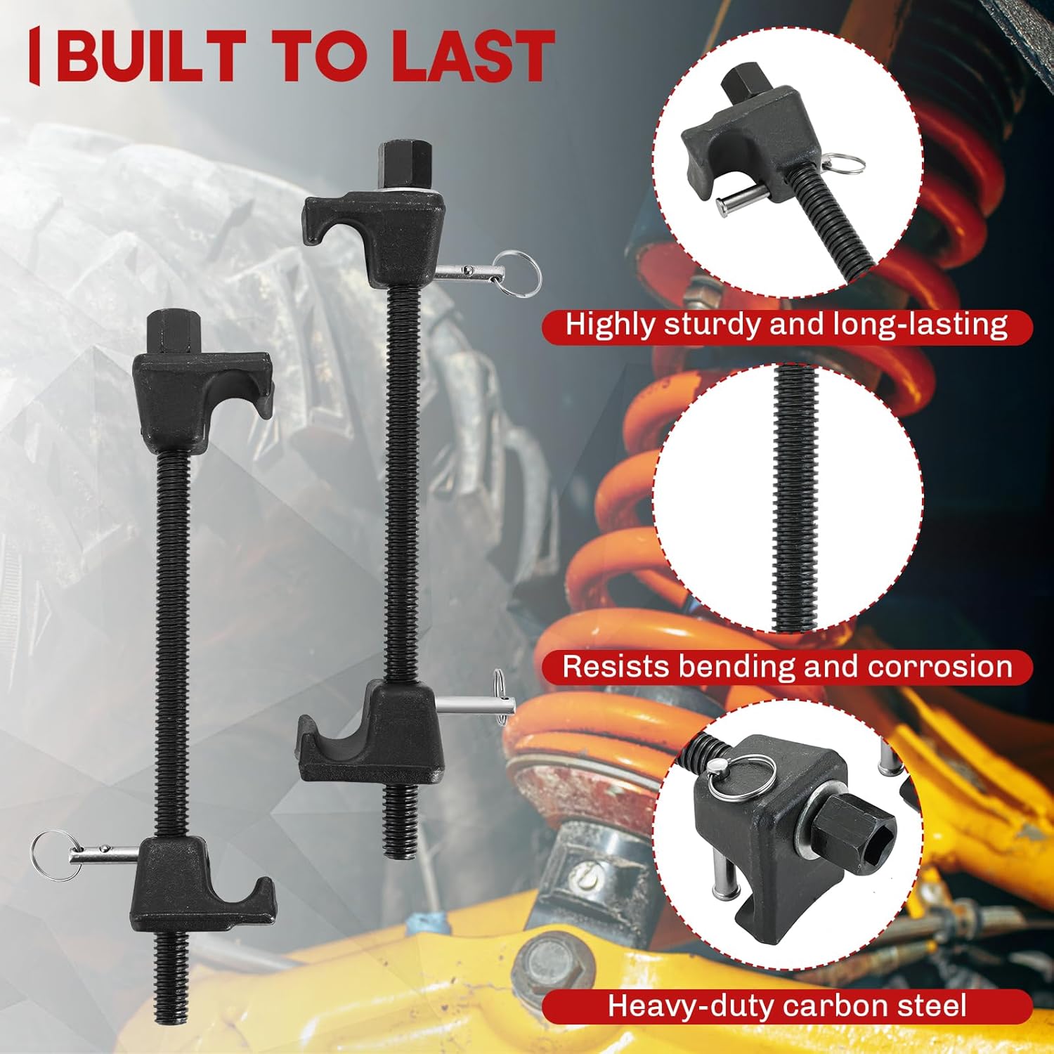 Coil Spring Compressor Car Garage Tool Kit