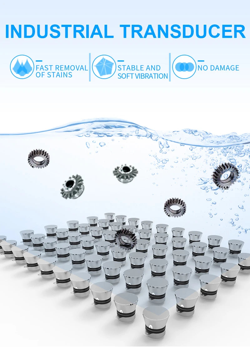 Ultrasonic Cleaner 6.5L Heated Ultrasonic