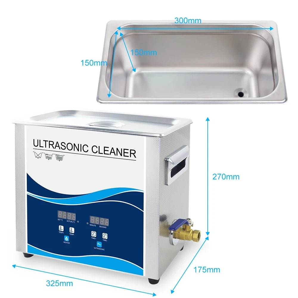 Ultrasonic Cleaner 6.5L Heated Ultrasonic