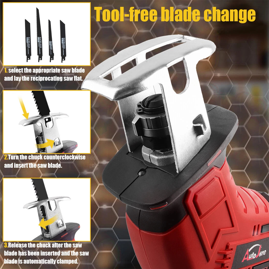 Cordless Electric Hand Saw Reciprocating Saw