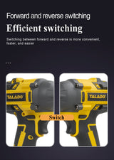 Cordless Electric Impact Wrench With Battery