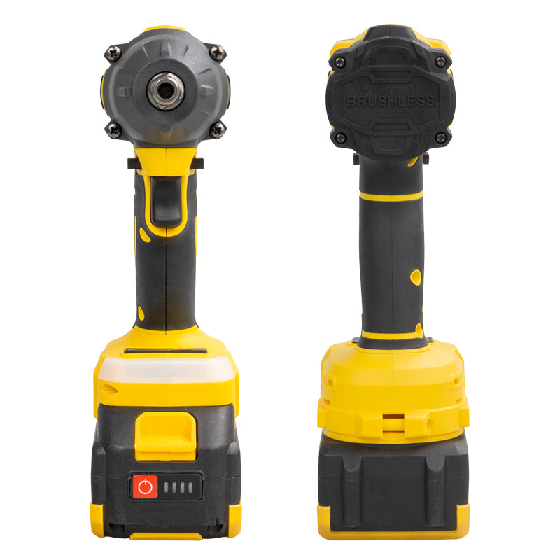 Cordless Electric Impact Wrench With Battery