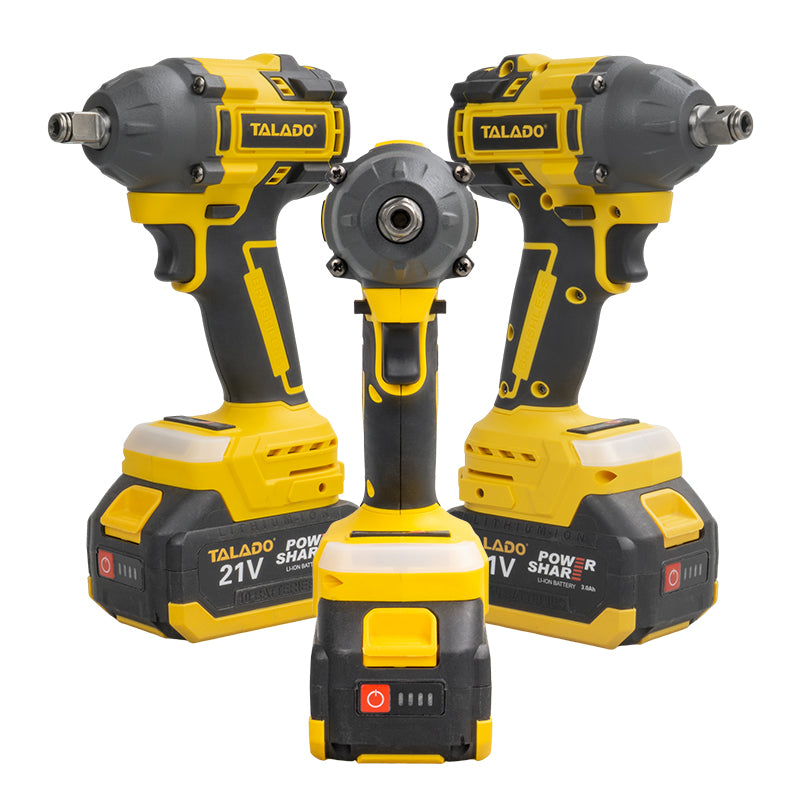 Cordless Electric Impact Wrench With Battery