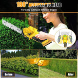 Cordless Hedge Trimmer 2 in 1 Lawn and Shrub Shears