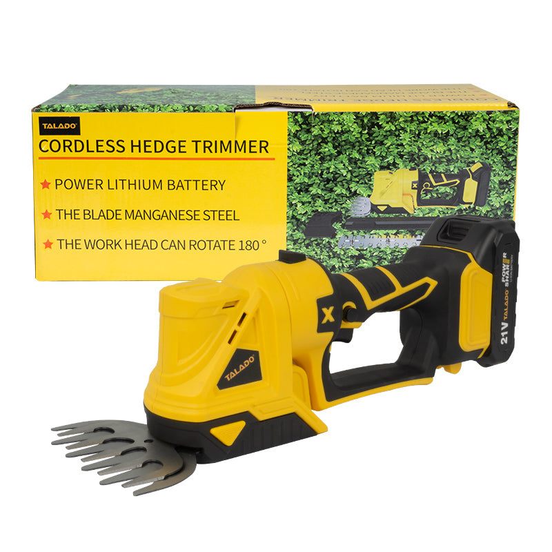 Cordless Hedge Trimmer 2 in 1 Lawn and Shrub Shears