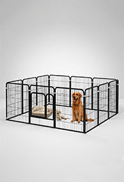 Dog Playpen Pet Playpen Fence 12 Panels