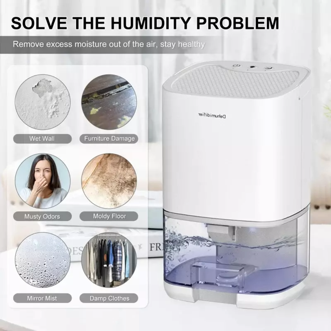 Mini Dehumidifier 1000mL Portable