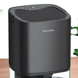 Mini Dehumidifier 1000mL Portable Black