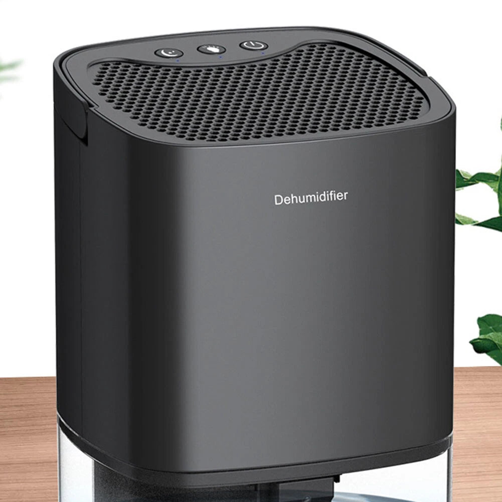 Mini Dehumidifier 1000mL Portable Black