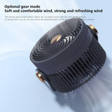 Desktop Fan Home Office Fan (Blue)