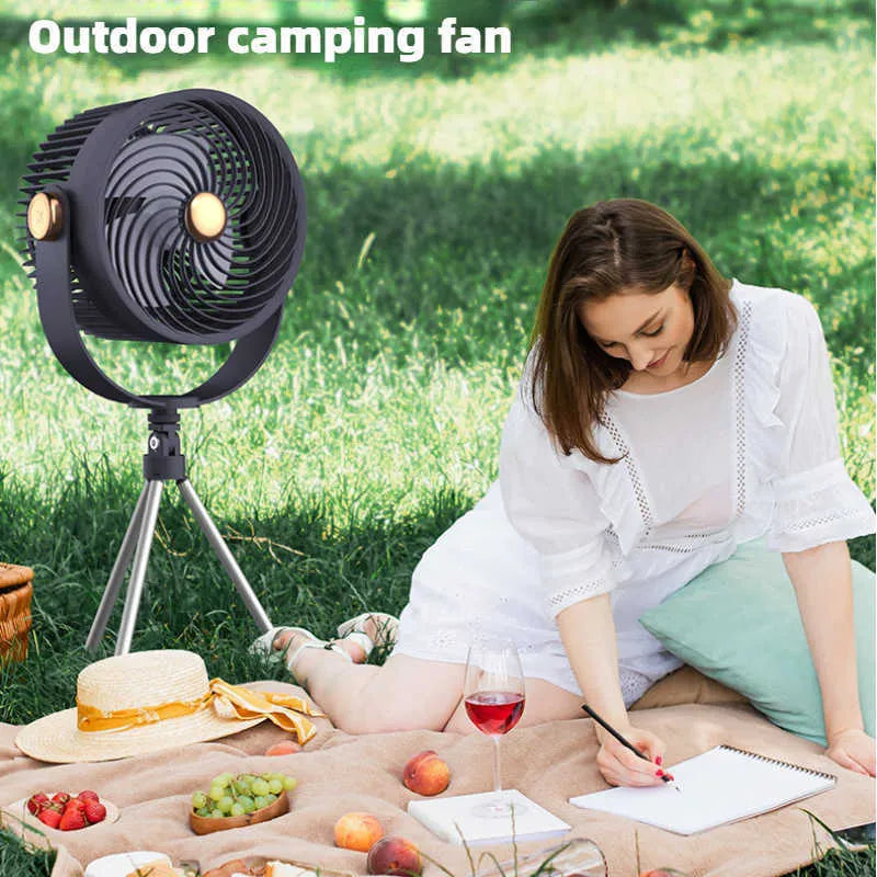 Desktop Fan Home Office Fan (Blue)