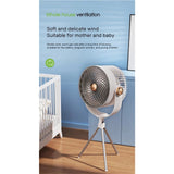 Desktop Fan Home Office Fan (White)