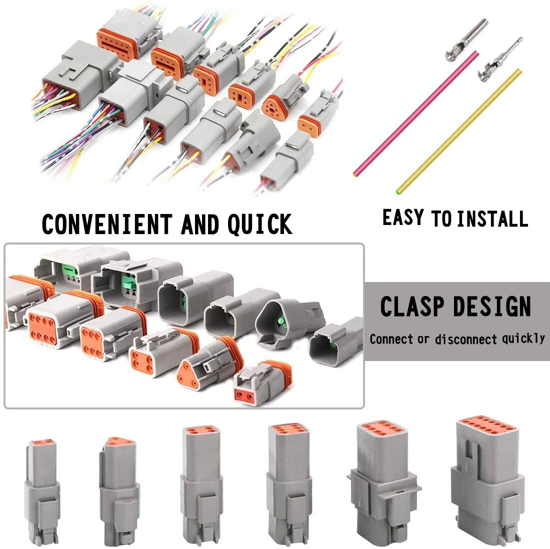 Deutsch DT Connector Plug Kit