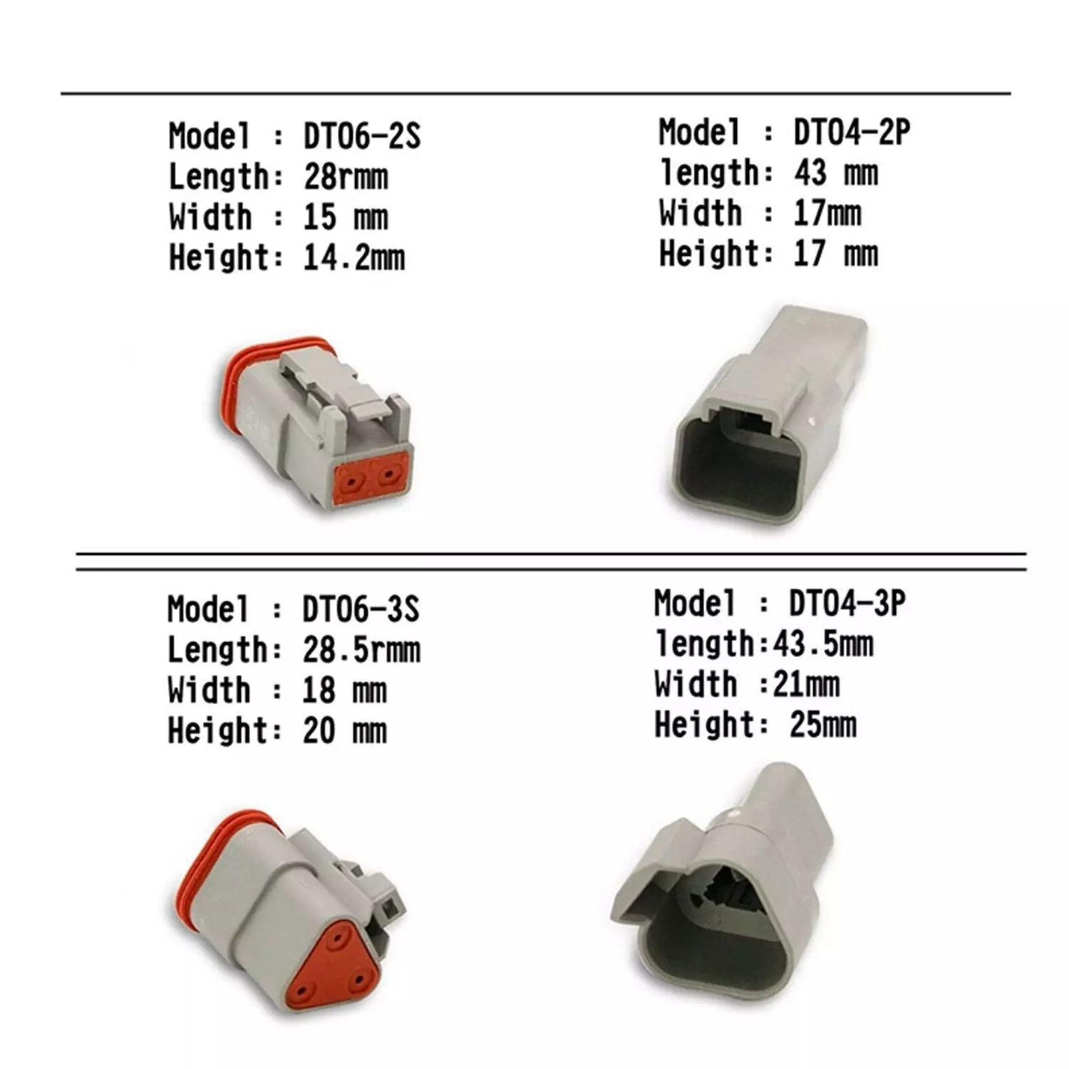 Deutsch DT Connector Plug Kit