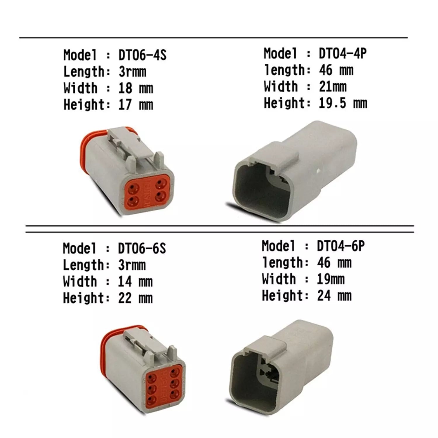 Deutsch DT Connector Plug Kit