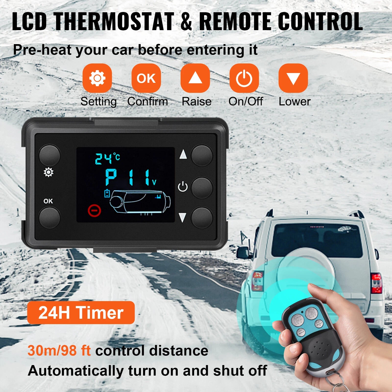 Diesel Heater With Controller