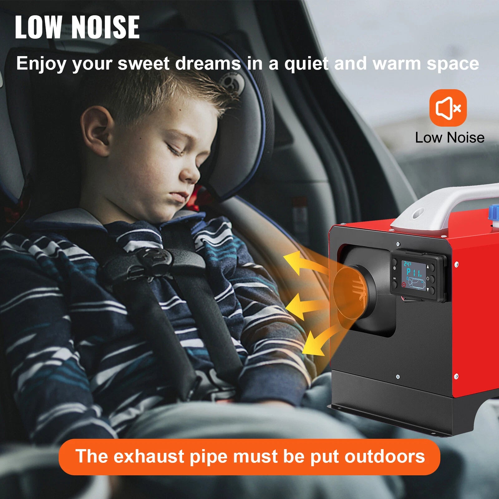 Diesel Air Heater With Controller