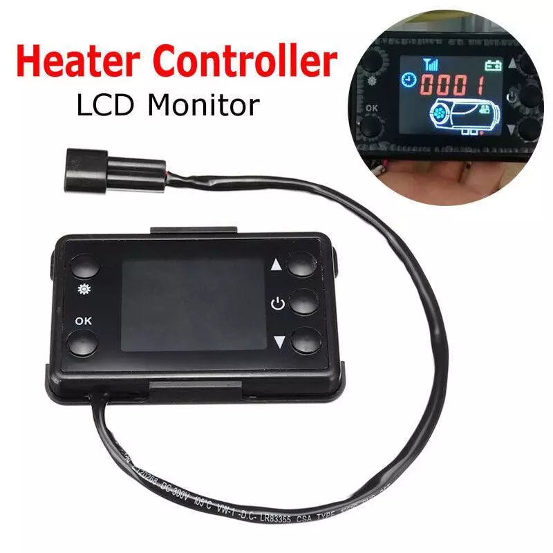 Diesel Air Heater system Monitor LCD Switch