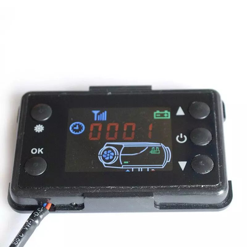 Diesel Air Heater system Monitor LCD Switch