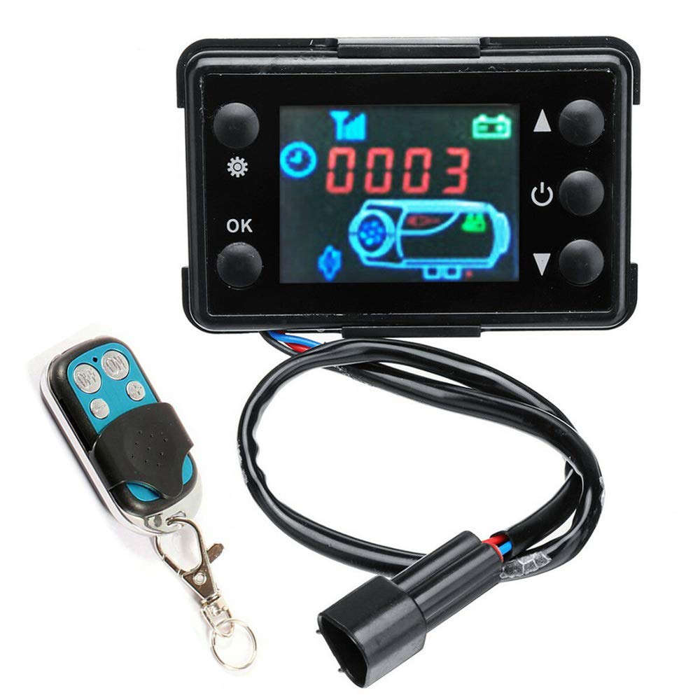 Diesel Air Heater system Monitor LCD Switch With Remote