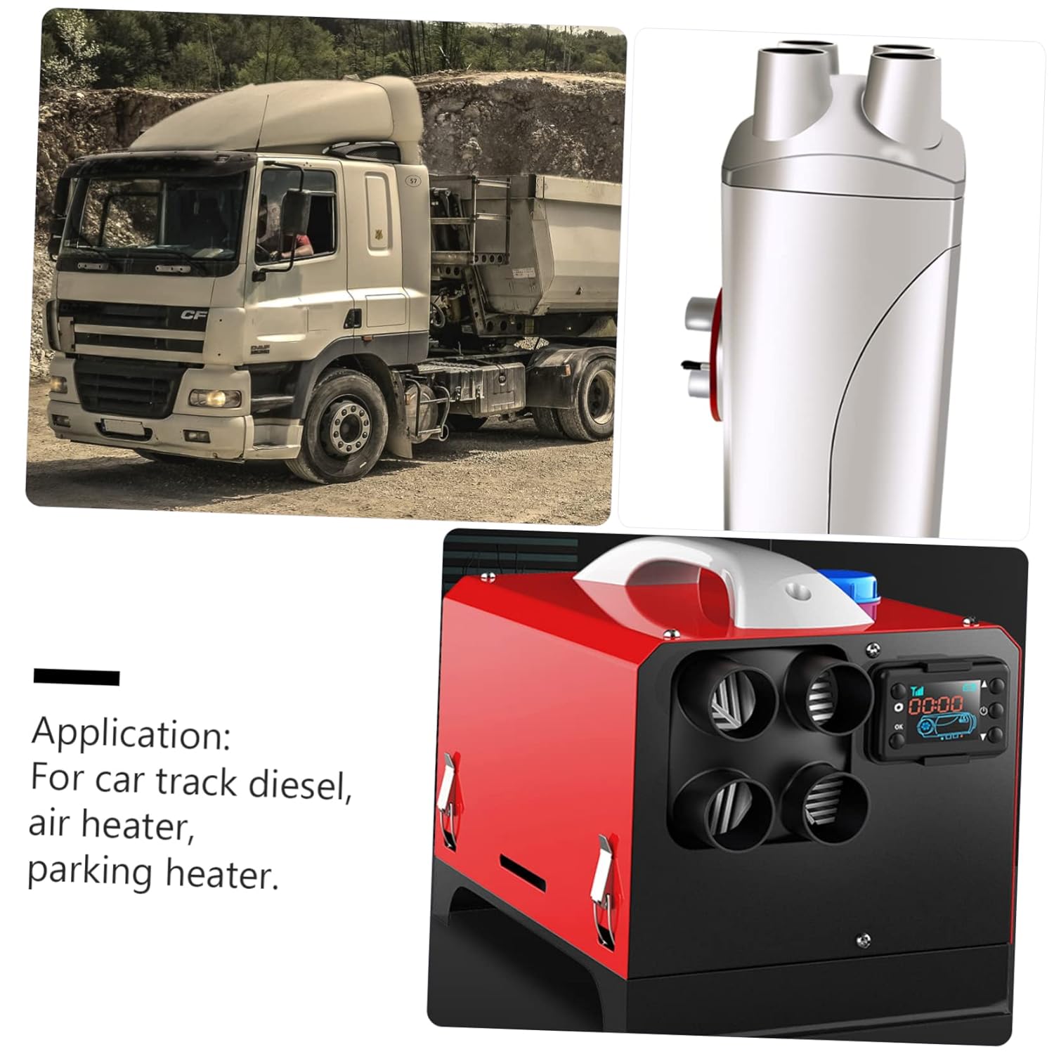 Diesel Air Heater Monitor LCD Switch With Remote