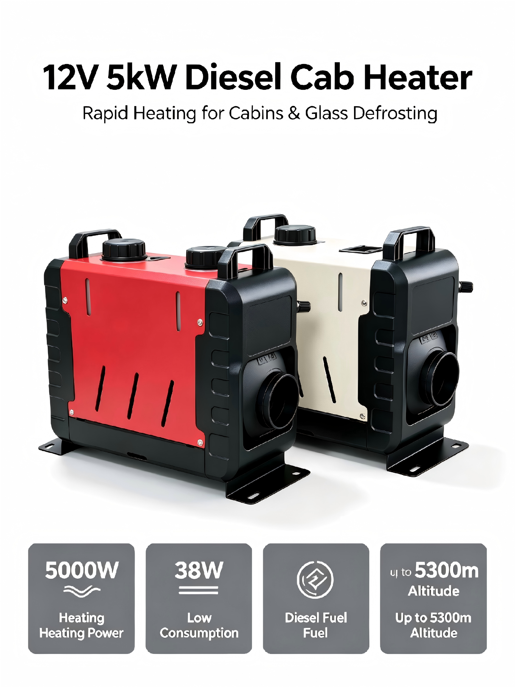 Diesel Heater 5KW with Controller