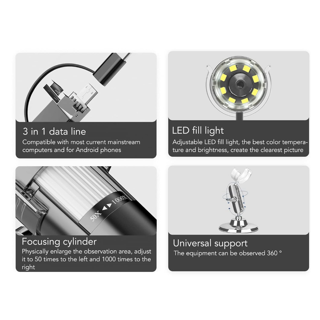 Digital Microscope 1600x