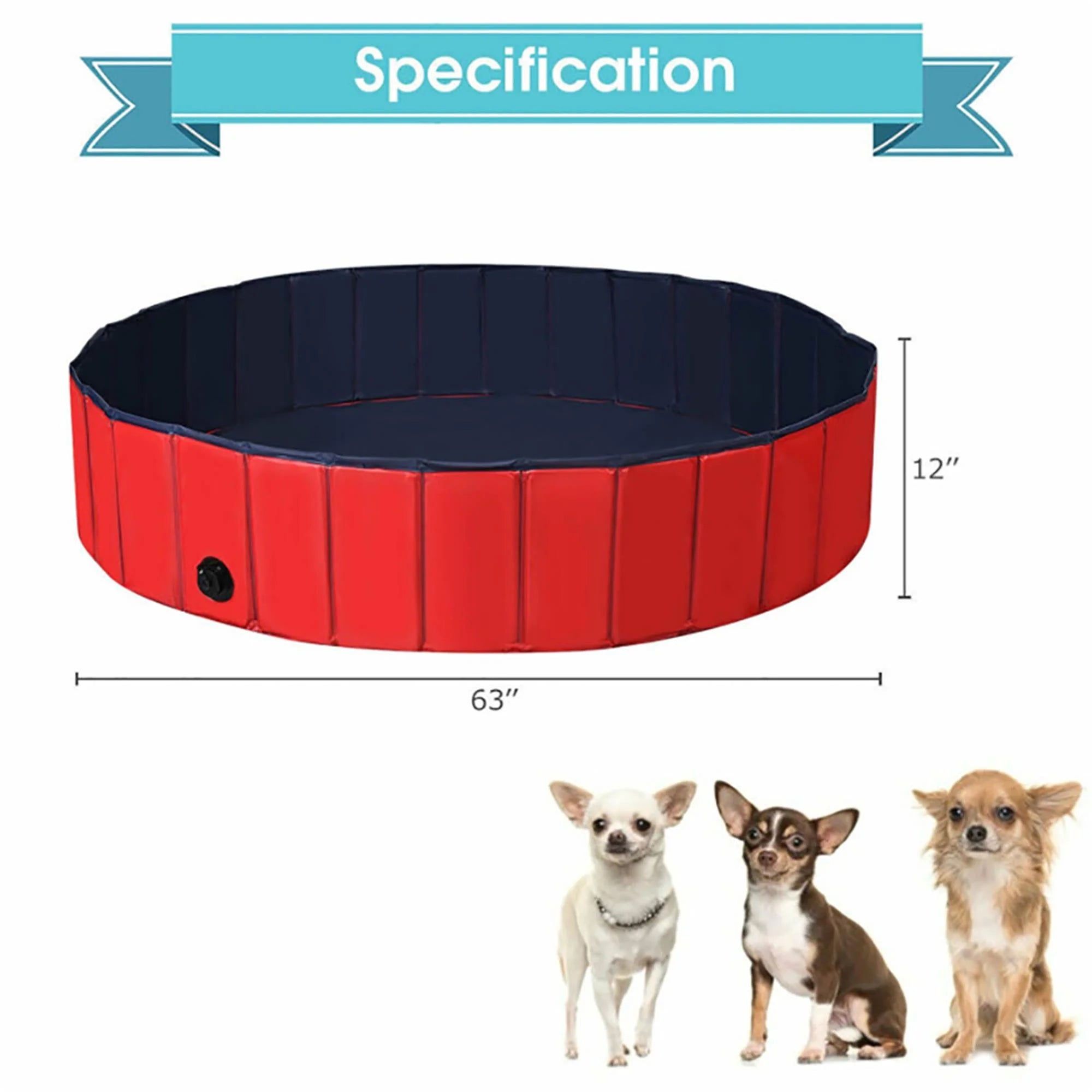 Dog Pet Swimming Pool