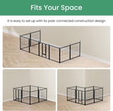Dog Playpen Pet Play pen Dog Fence