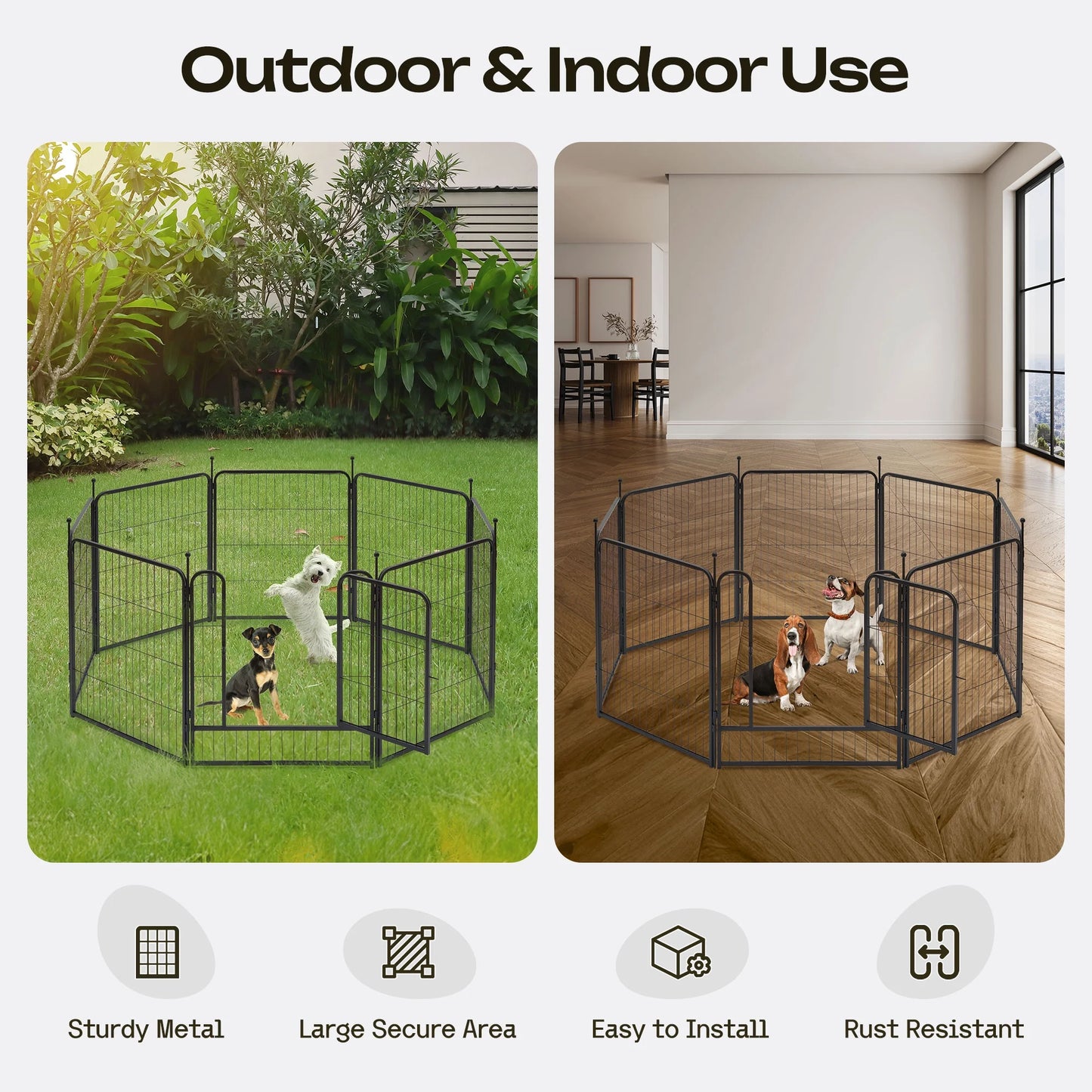 Dog Playpen Pet Play pen Dog Fence