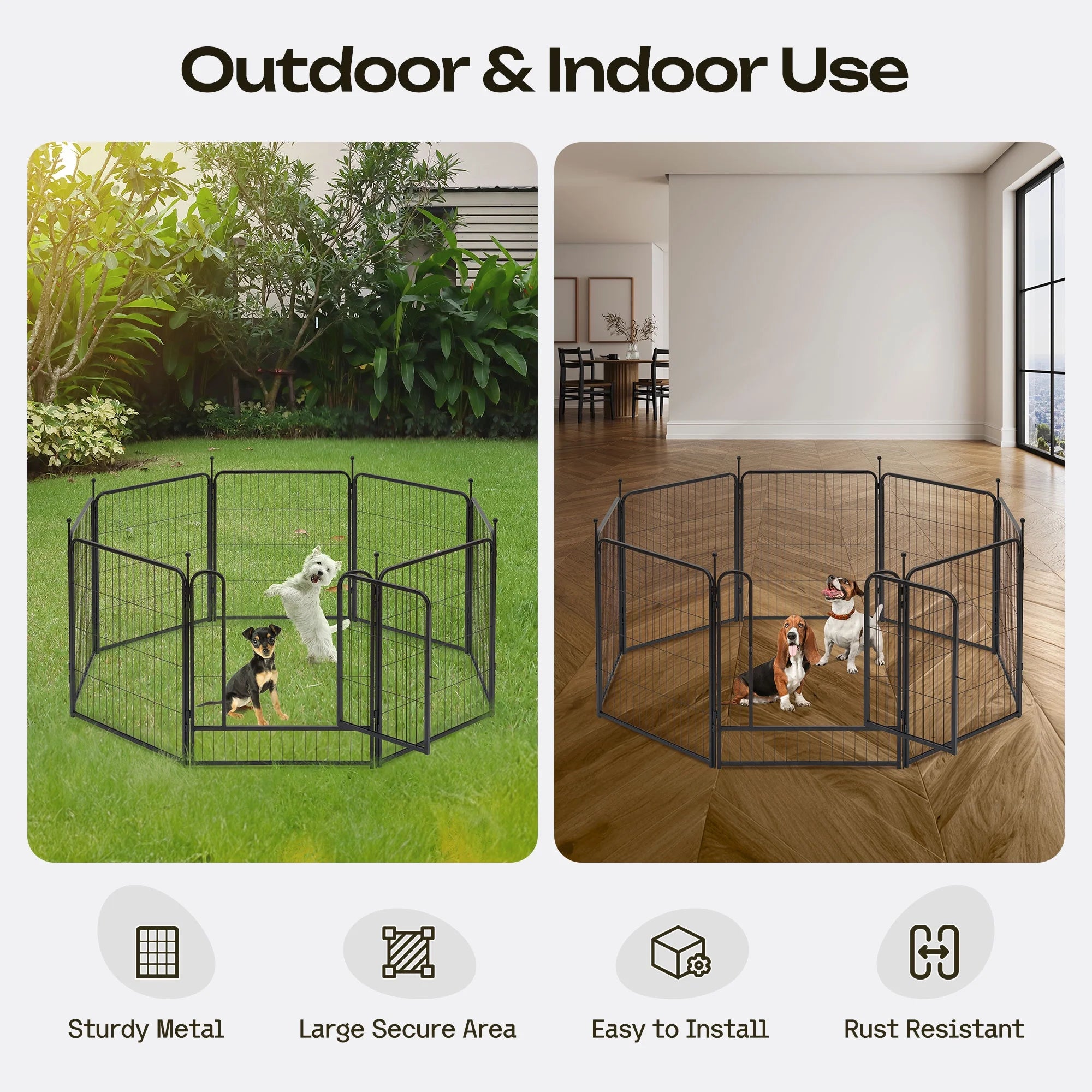 Dog Playpen Pet Play pen Dog Fence