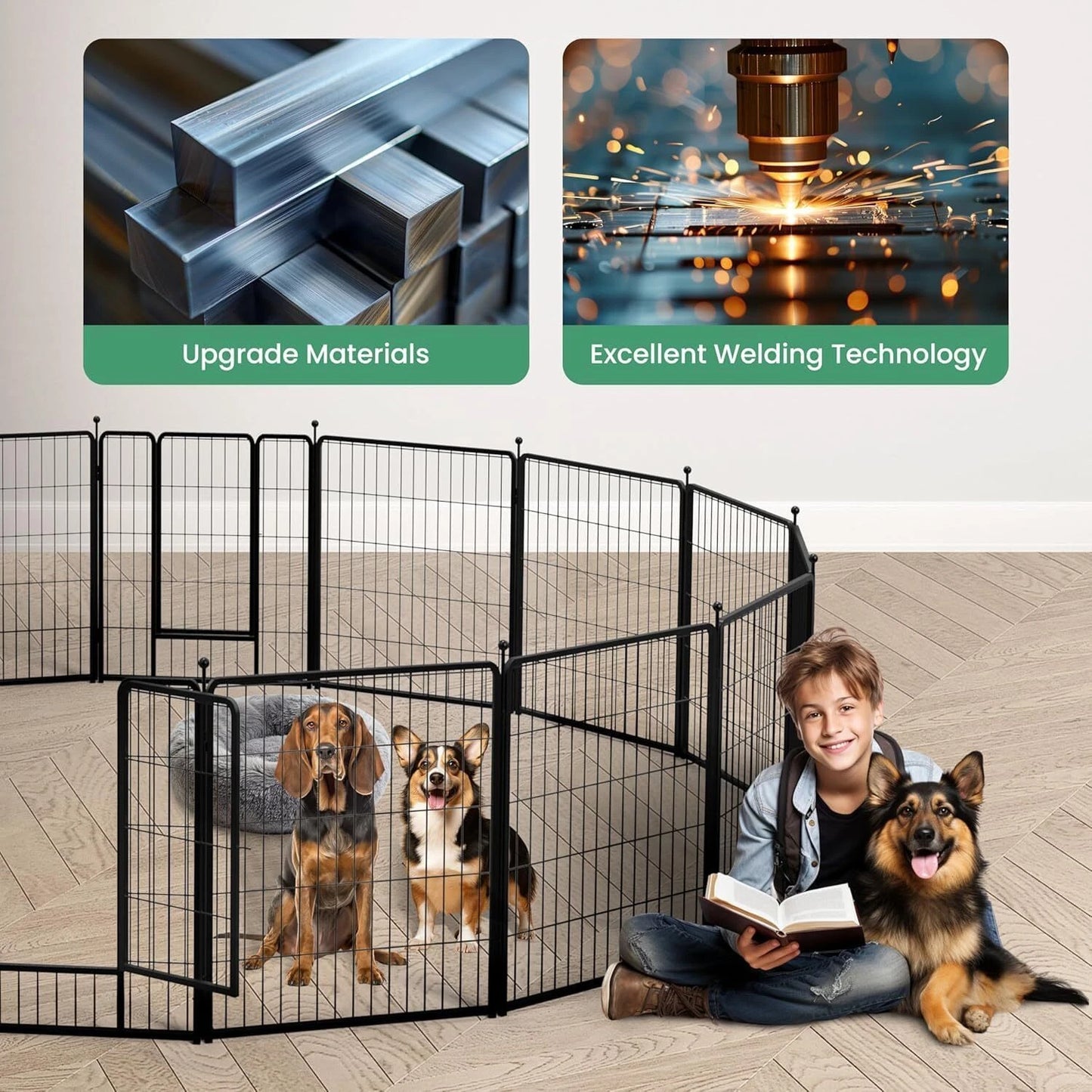 Dog Playpen Pet Play pen Dog Fence