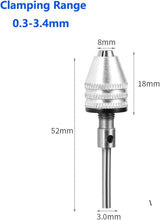 Drill Chuck Adapter Round 0.3-3.4mm