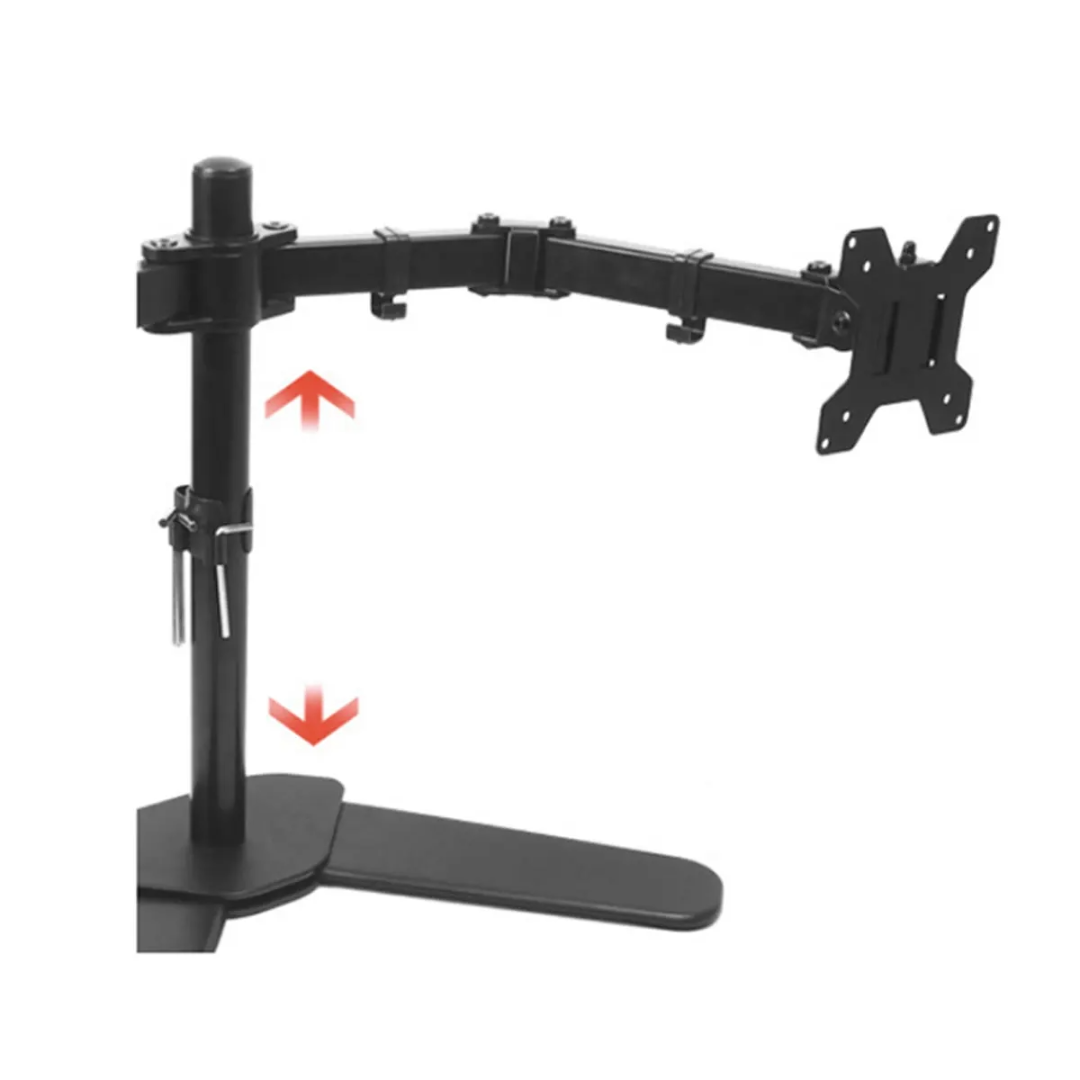 Articulating Freestanding Dual Monitor Mount for 13" to 27" Monitors