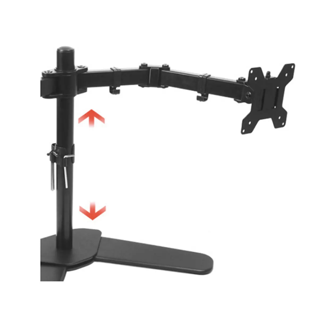 Articulating Freestanding Dual Monitor Mount for 13" to 27" Monitors