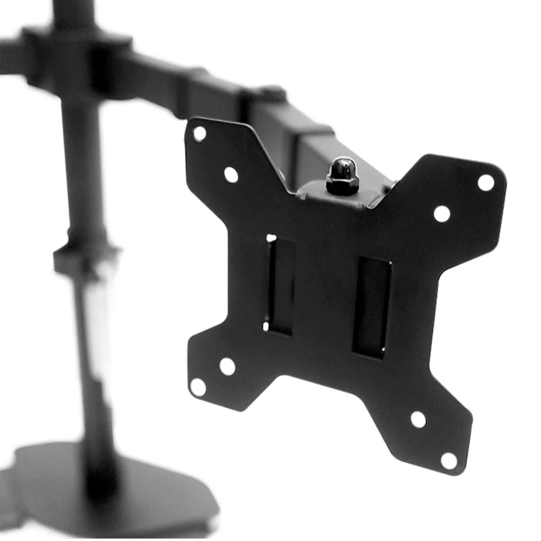 Articulating Freestanding Dual Monitor Mount for 13" to 27" Monitors