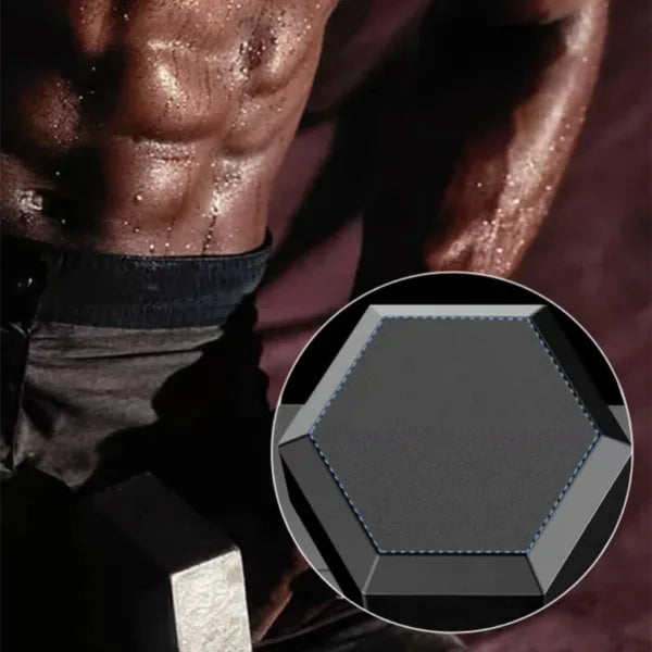 Dumbbell Set - 2 x 15kg Hex Weights