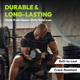 Dumbbell Set - 2 x 10kg Hex Weights