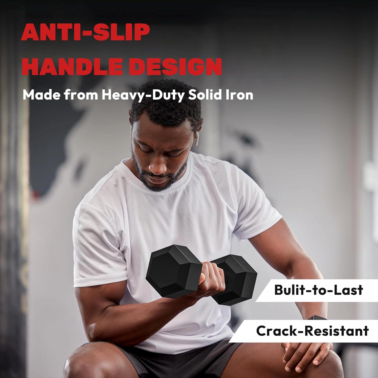 Dumbbell 5kg Hex Weights