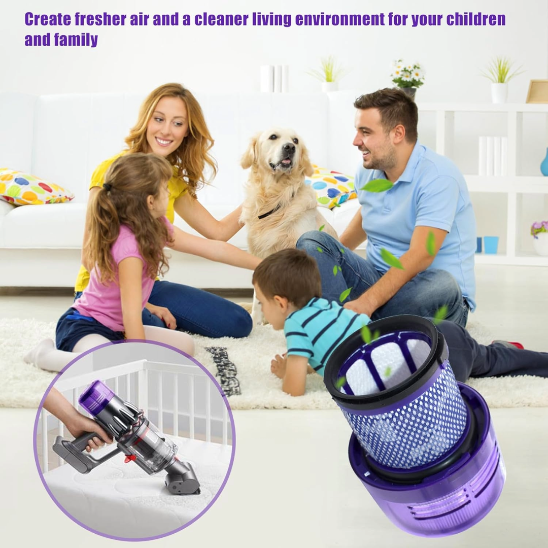 Compatible Filter for Dyson V10 Slim vacuum Replacement filter