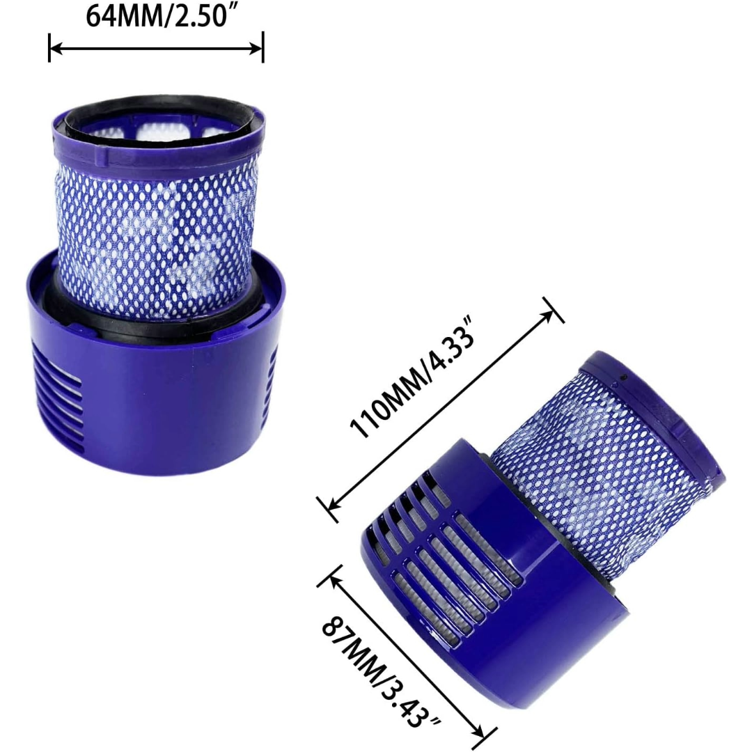 Dyson Filter V10 SV12 Vacuum Cleaner Compatible with Replacement V10