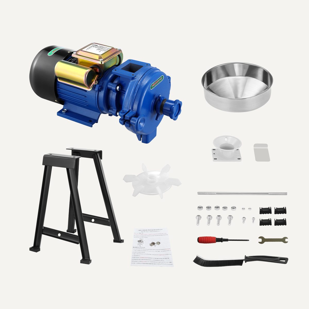 Electric Grain Mill Grinder 3000W Commercial Grain Milling Machine