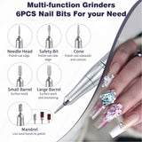 Electric Nail Drill Kit Machine 45000RPM