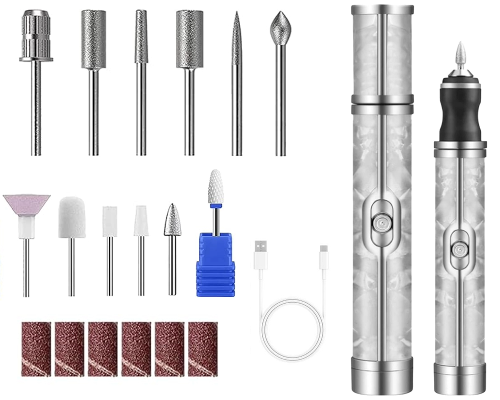 Electric Nail Drill Machine Manicure Drill Set 2000RPM