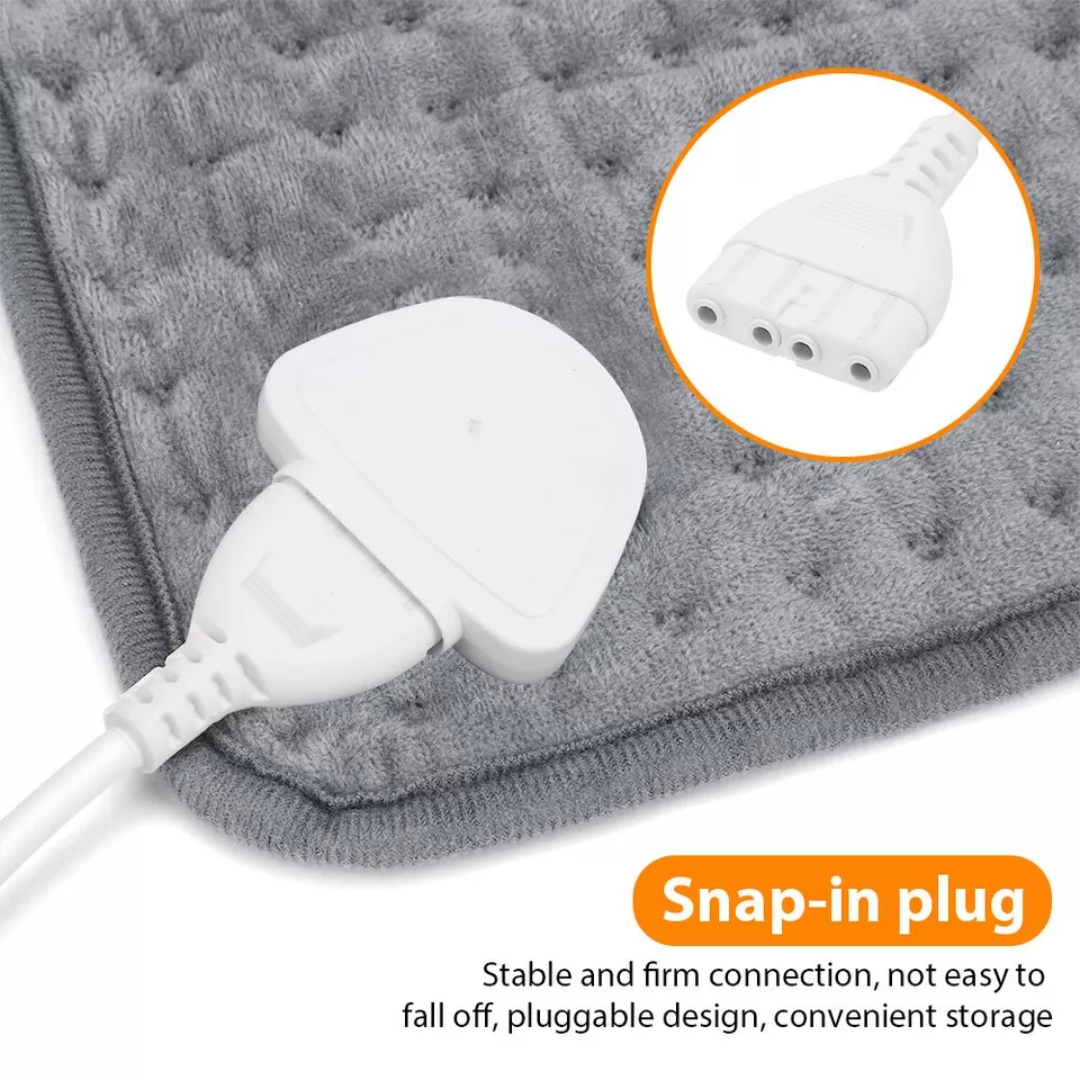 Electric Hot Heated Pad Blanket for Back Pain Muscle Pain Relieve