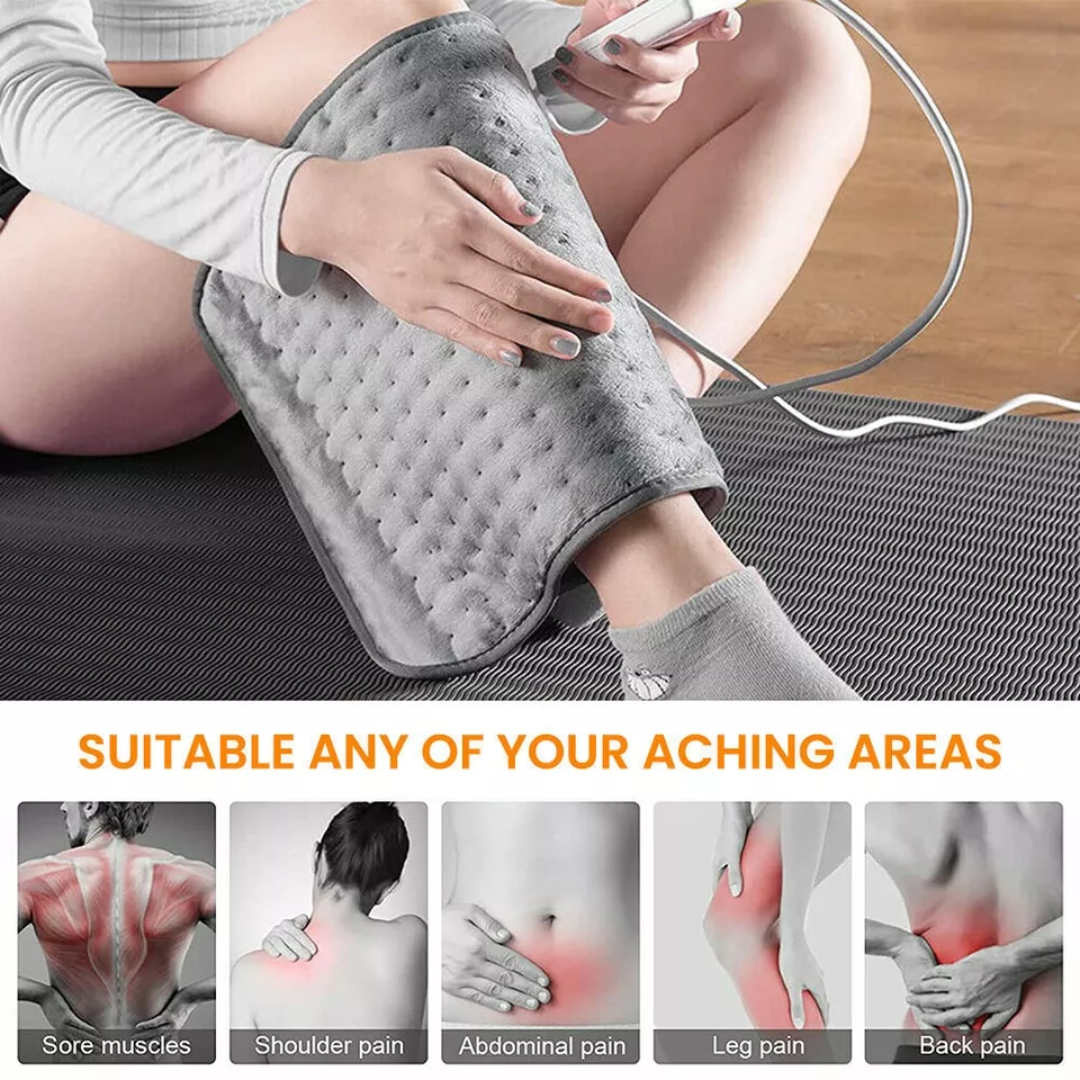 Electric Hot Heated Pad Blanket for Back Pain Muscle Pain Relieve