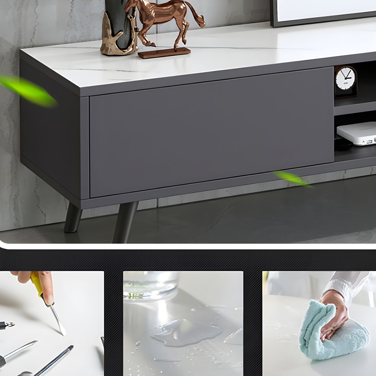 Living Room TV Cabinet Consoles Cabinet Entertainment Unit