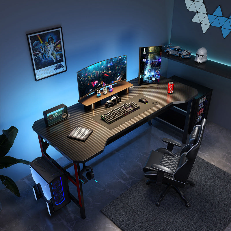 Ergonomic Office Chair with Massager and Footrest Gaming Racing Chair