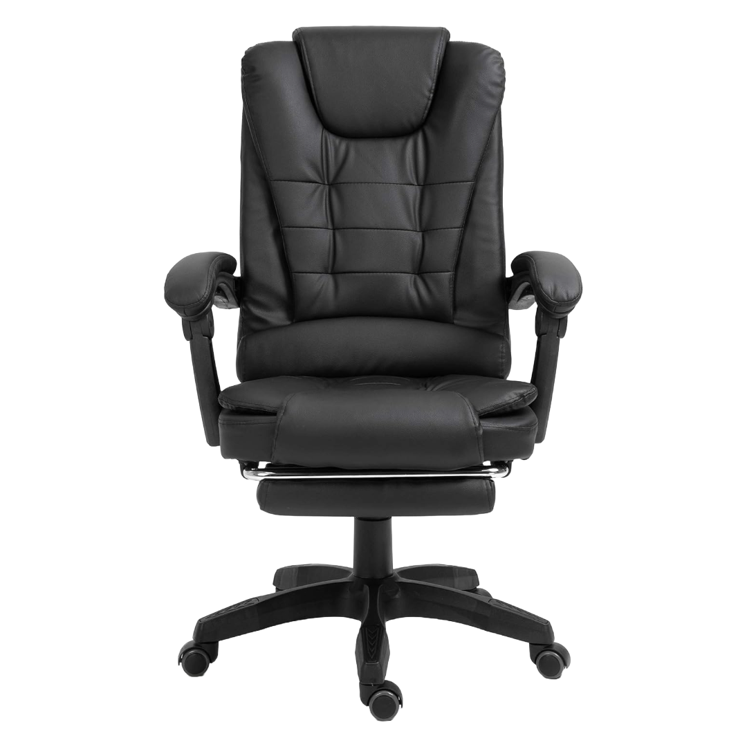 Office Chair with Executive Back Padded and Footrest